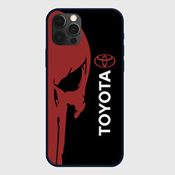 Чехол iPhone 12 Pro Toyota и череп