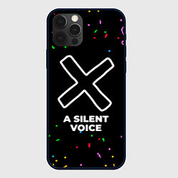 Чехол для iPhone 12 Pro A Silent Voice конфети, цвет: 3D-черный