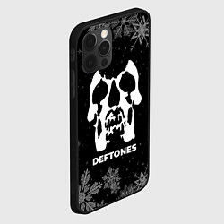 Чехол для iPhone 12 Pro Снежный Deftones, цвет: 3D-черный — фото 2