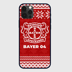 Чехол для iPhone 12 Pro Новогодний Bayer 04, цвет: 3D-черный