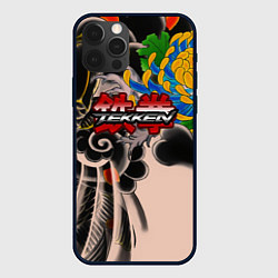 Чехол для iPhone 12 Pro Tekken tatoo japan, цвет: 3D-черный