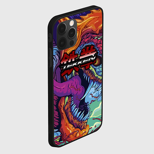 Чехол iPhone 12 Pro Tekken hyper beast / 3D-Черный – фото 2