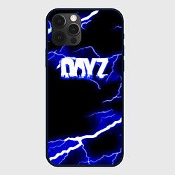 Чехол для iPhone 12 Pro DayZ storm steel, цвет: 3D-черный