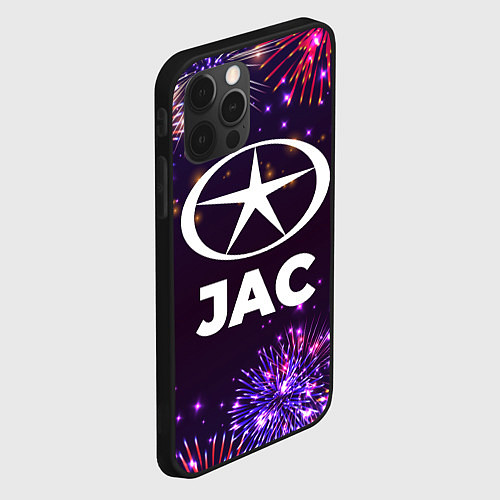 Чехол iPhone 12 Pro Праздничный JAC / 3D-Черный – фото 2