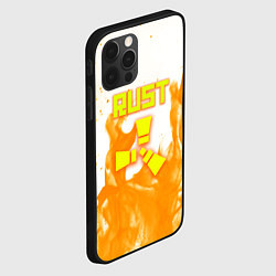 Чехол для iPhone 12 Pro Rust flame, цвет: 3D-черный — фото 2