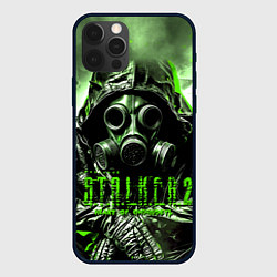 Чехол для iPhone 12 Pro Stalker II, цвет: 3D-черный