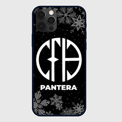 Чехол для iPhone 12 Pro Снежный Pantera, цвет: 3D-черный