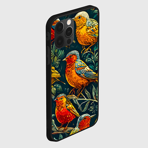 Чехол iPhone 12 Pro Кукушата / 3D-Черный – фото 2