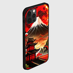 Чехол для iPhone 12 Pro Коллаж Японской природы, цвет: 3D-черный — фото 2