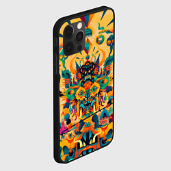 Чехол для iPhone 12 Pro Китайский монстр, цвет: 3D-черный — фото 2