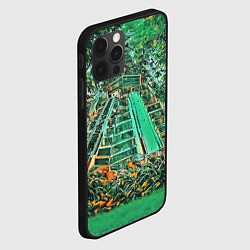 Чехол для iPhone 12 Pro Башня в джунглях, цвет: 3D-черный — фото 2