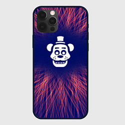 Чехол для iPhone 12 Pro FNAF red energy, цвет: 3D-черный