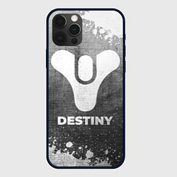 Чехол для iPhone 12 Pro Destiny - grey gradient, цвет: 3D-черный