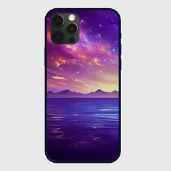 Чехол для iPhone 12 Pro Волшебная галактика, цвет: 3D-черный