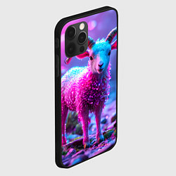 Чехол для iPhone 12 Pro Козлик в розовом, цвет: 3D-черный — фото 2