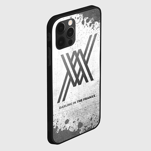 Чехол iPhone 12 Pro Darling in the FranXX - white gradient / 3D-Черный – фото 2