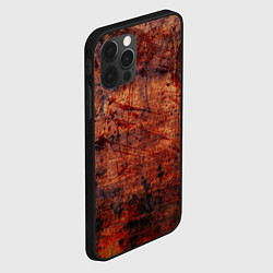 Чехол для iPhone 12 Pro Абстракция - rusty mood, цвет: 3D-черный — фото 2