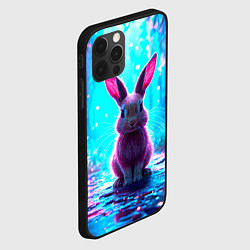 Чехол для iPhone 12 Pro Зайчик в сказочном лесу, цвет: 3D-черный — фото 2