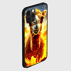 Чехол для iPhone 12 Pro Верблюд в огне, цвет: 3D-черный — фото 2