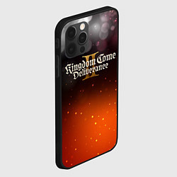 Чехол для iPhone 12 Pro Kingdom Come Deliverance 2 logo, цвет: 3D-черный — фото 2