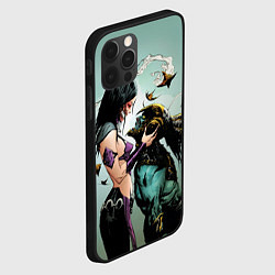 Чехол для iPhone 12 Pro Mileena & Kotal Kahn - Mortal Kombat, цвет: 3D-черный — фото 2