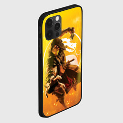 Чехол для iPhone 12 Pro Скорпион - Mortal Kombat, цвет: 3D-черный — фото 2