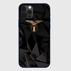 Чехол для iPhone 12 Pro Lazio golden poly, цвет: 3D-черный