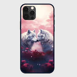 Чехол для iPhone 12 Pro Вольчия связь, цвет: 3D-черный