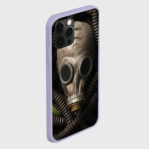 Чехол iPhone 12 Pro Авто рожденные в СССР / 3D-Светло-сиреневый – фото 2