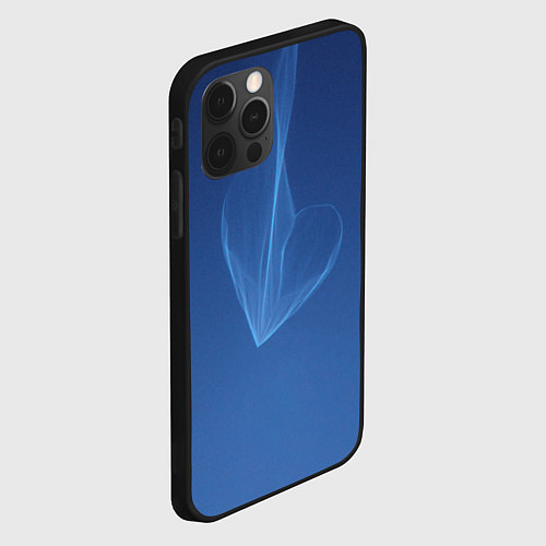 Чехол iPhone 12 Pro Холодное сердце / 3D-Черный – фото 2