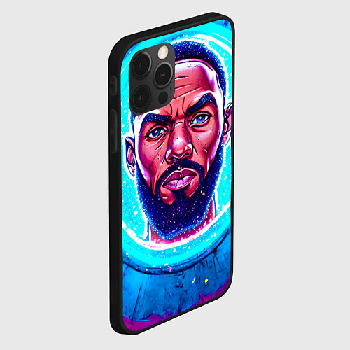 Чехол iPhone 12 Pro Эндрю Уиггинс / 3D-Черный – фото 2