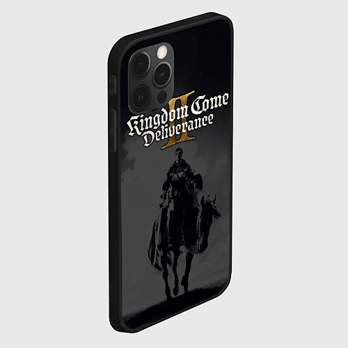 Чехол iPhone 12 Pro Kingdom come deliverance 2 / 3D-Черный – фото 2