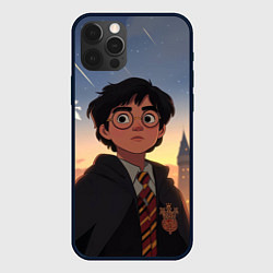 Чехол для iPhone 12 Pro Загадочный Гарри Поттер, цвет: 3D-черный