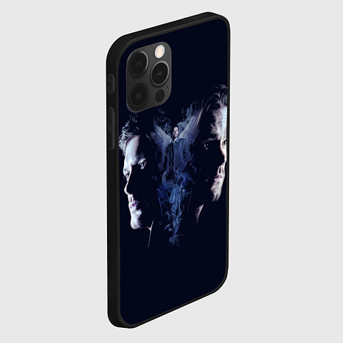 Чехол iPhone 12 Pro Сверхъестественное / 3D-Черный – фото 2