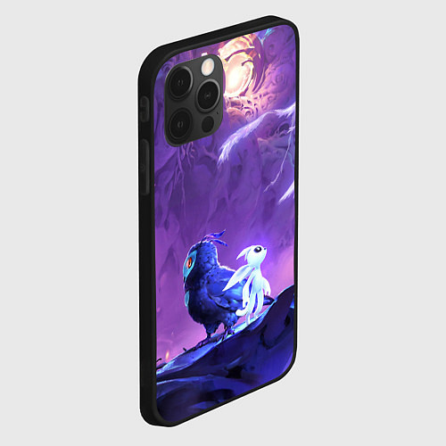 Чехол iPhone 12 Pro Ori and the Will of the Wisps / 3D-Черный – фото 2