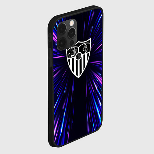 Чехол iPhone 12 Pro Sevilla neon energy / 3D-Черный – фото 2