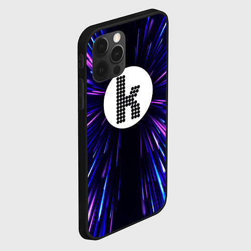 Чехол iPhone 12 Pro The Killers neon energy / 3D-Черный – фото 2