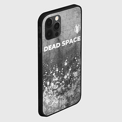 Чехол для iPhone 12 Pro Dead Space - grey gradient посередине, цвет: 3D-черный — фото 2