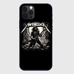 Чехол для iPhone 12 Pro Metallica - guitar solo, цвет: 3D-черный