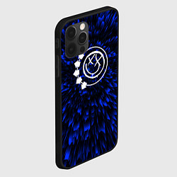 Чехол для iPhone 12 Pro Blink 182 blue energy, цвет: 3D-черный — фото 2