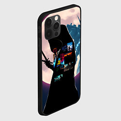 Чехол для iPhone 12 Pro Для любителя аниме, цвет: 3D-черный — фото 2