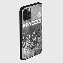 Чехол для iPhone 12 Pro Bayern - grey gradient посередине, цвет: 3D-черный — фото 2