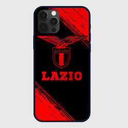 Чехол для iPhone 12 Pro Lazio - red gradient, цвет: 3D-черный