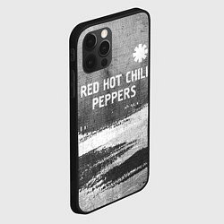 Чехол для iPhone 12 Pro Red Hot Chili Peppers - grey gradient посередине, цвет: 3D-черный — фото 2