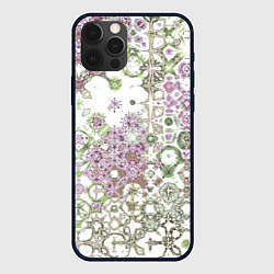 Чехол для iPhone 12 Pro Сиреневая метаморфоза, цвет: 3D-черный