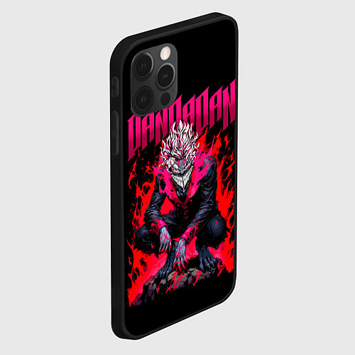 Чехол iPhone 12 Pro Дандадан Окарун / 3D-Черный – фото 2
