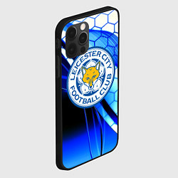 Чехол для iPhone 12 Pro Лестер сити броня соты, цвет: 3D-черный — фото 2