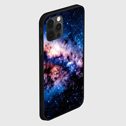 Чехол для iPhone 12 Pro Фантастический космос звёзды и туманности, цвет: 3D-черный — фото 2