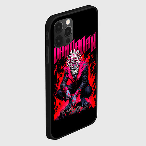 Чехол iPhone 12 Pro Дандадан, Окарун / 3D-Черный – фото 2
