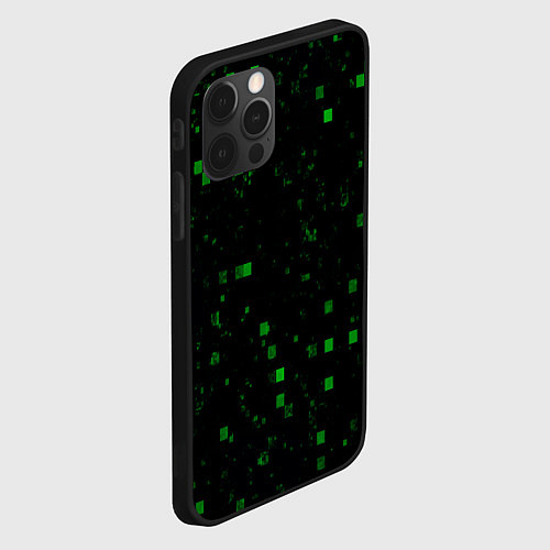 Чехол iPhone 12 Pro Color green khaki / 3D-Черный – фото 2